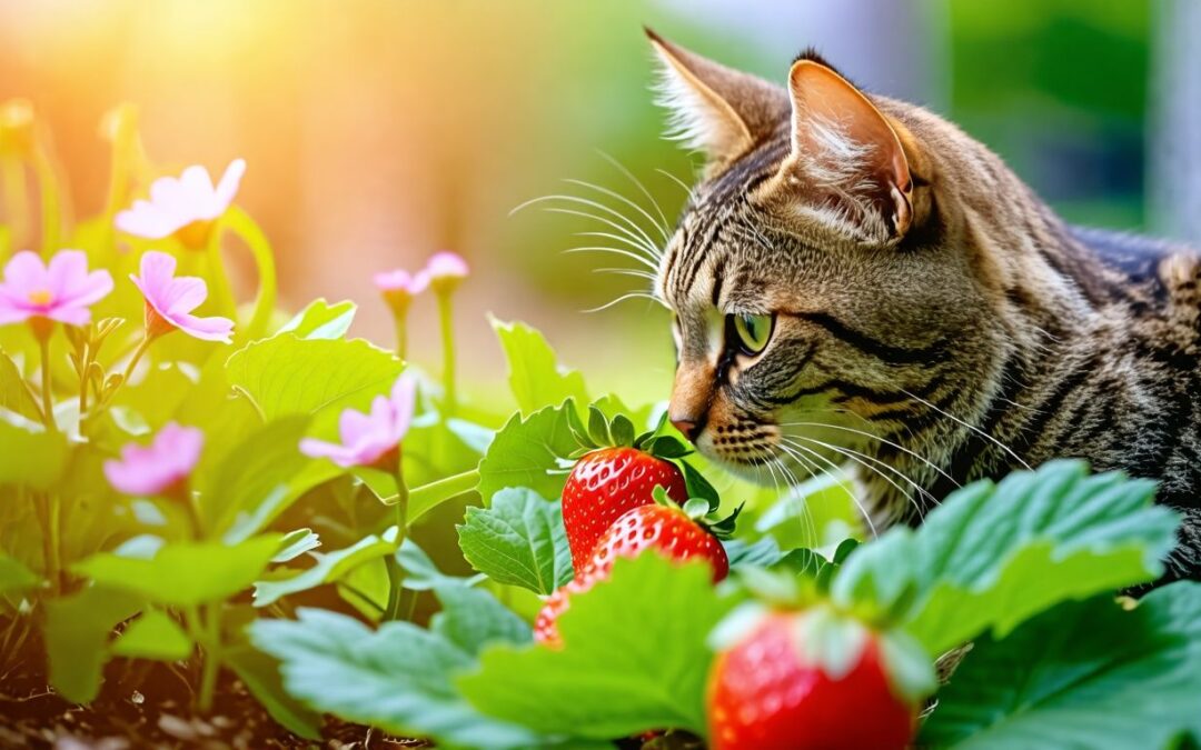 Can Cats Eat Strawberry Leaves